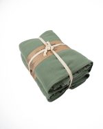 Terra Fringeless XL Bath Bundle 2 Pack – Hedge Green - Image 8
