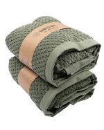 Flower Polka Dot XL Bath Bundle – 2 Pack - Image 12