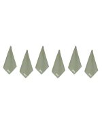 Terra Bath Washcloth Bundle 6 Pack –  Hedge Green - Image 4