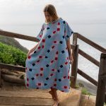 Popsicle Hooded Poncho