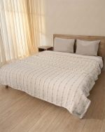 Cozy Texture Plush Blanket – Beige - Image 4