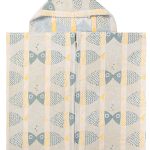 Fishies Hooded Kids Bath Towel