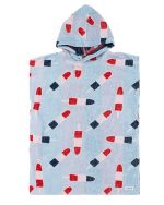 Geo Turtle Hooded Poncho Youth - Image 4