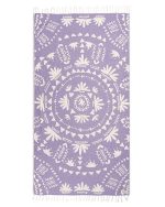 Boho Towel Purple