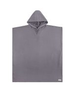 Terra Hooded Poncho Grey - Image 2