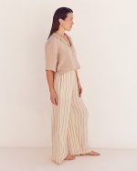 Sagar Gauze Crop Shirt – Pant Set - Image 6