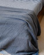 Senna Melange PARTY BLANKET™ Indigo – King - Image 4