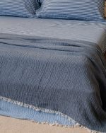 Senna Melange PARTY BLANKET™ Indigo – King - Image 2