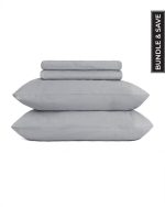 Signature Percale Solid Sheet Set Beige - Image 10