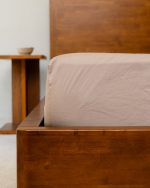 Signature Percale Solid Sheet Set Beige - Image 3