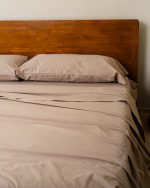 Signature Percale Solid Sheet Set Beige - Image 9