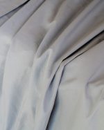 Signature Percale Solid Fitted Sheet Grey - Image 2