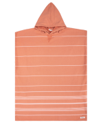 Classic Stripe Hooded Poncho – Green - Image 8
