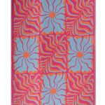 Painted Daisies Blanket