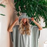 Terra Hooded Poncho Sage